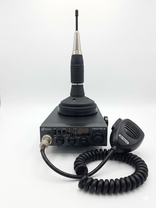 Radio CB z anteną
