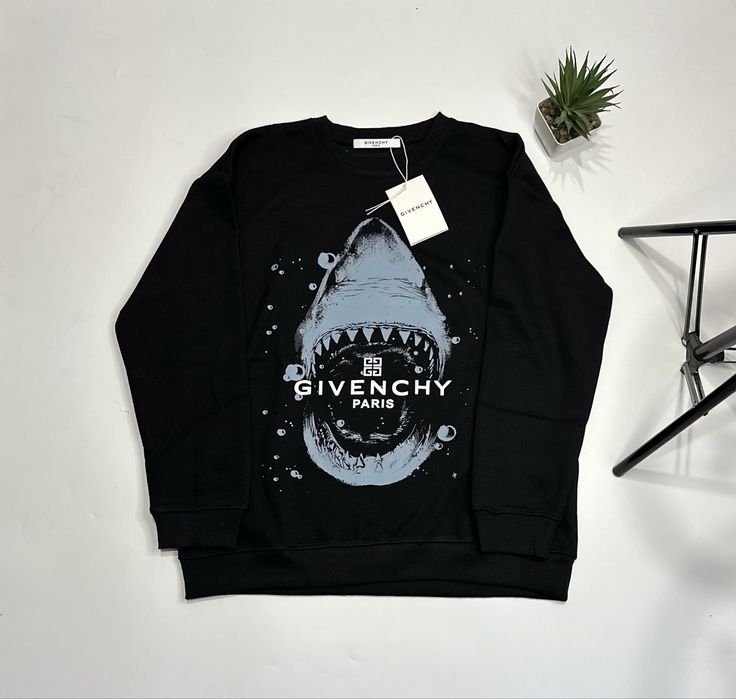 Кофта Givenchy shark | свитшот дживанши шарк