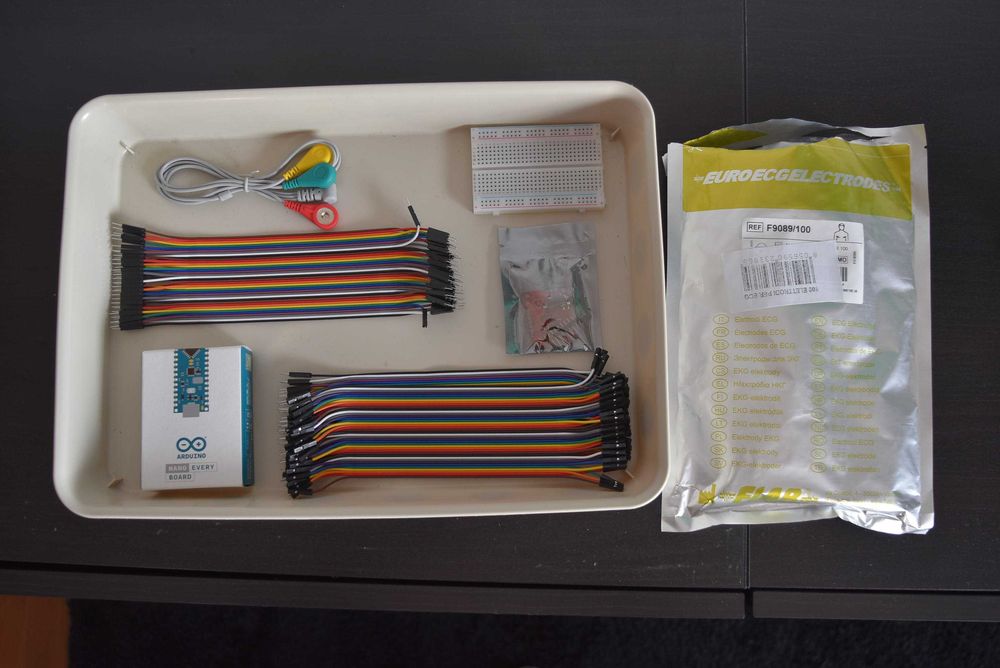 Kit Arduino ECG (Eletrocardiograma)