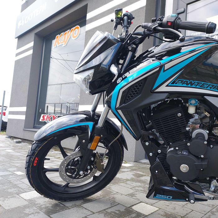 Мотоцикл Geon PANTERA 250, повітряно-масляне охол, доставка, гарантія