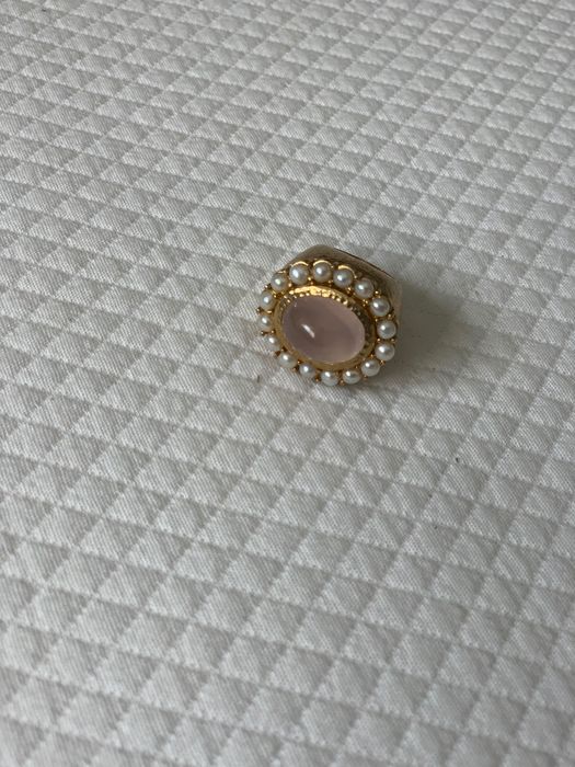 Anel em prata dourada