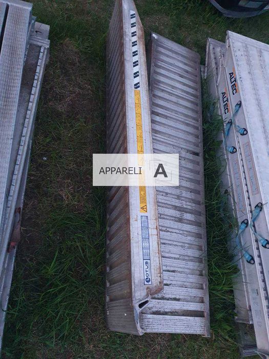 Алюмінієві трапи 2.5 м Грузоподъемность 12 тон 24 тони