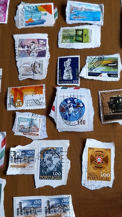 Selos de correio anos 70/80