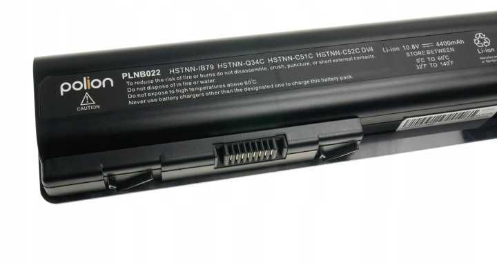 Bateria EV06 do HP G50 G60 G61 G70 HDX X16 Pavilion DV4 DV5 DV6