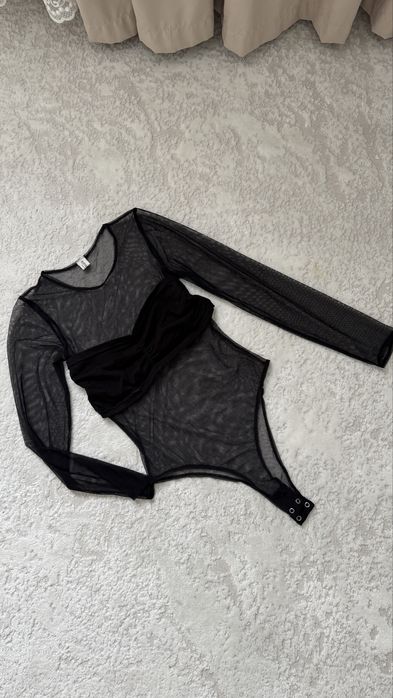 Боді сітка з вставкою на грудях