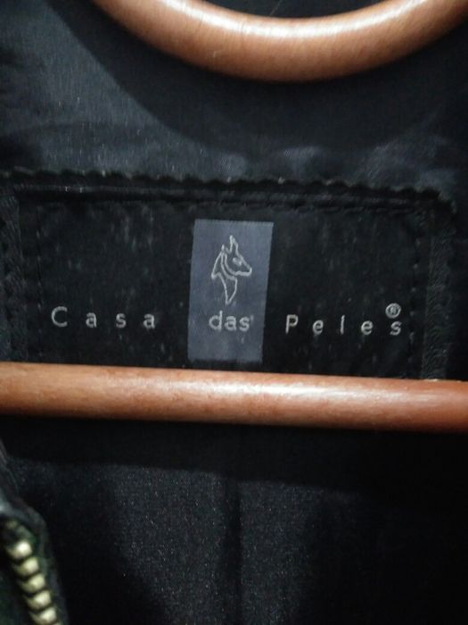 Casaco em Pele Genuína da (Casa das Peles) para Senhora