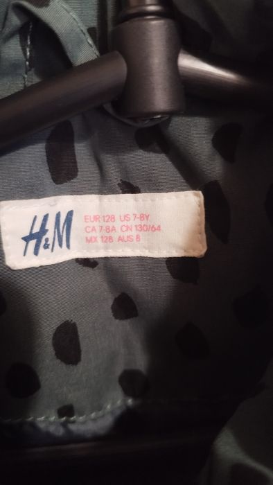 Parka płaszczyk dla dziewczynki r.7lat