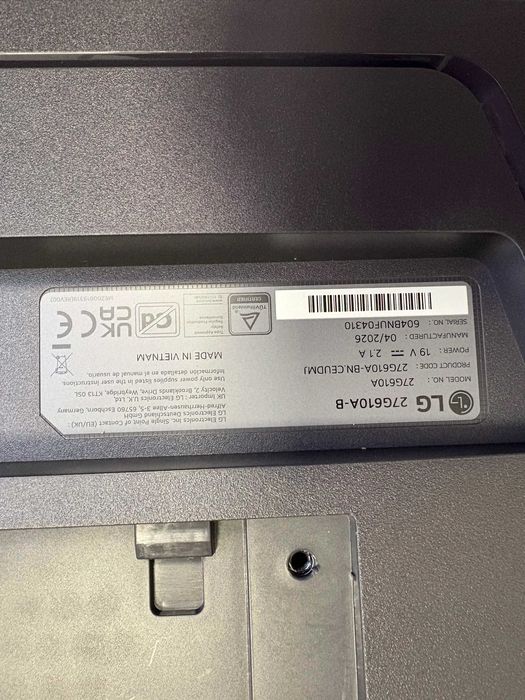 Monitor Ultragear G6 27g610a-b