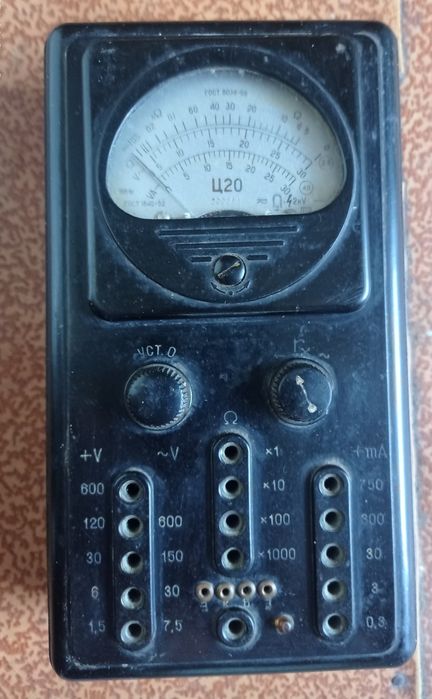 Мультиметр Ц4341, Ампервольтомметр Ц20