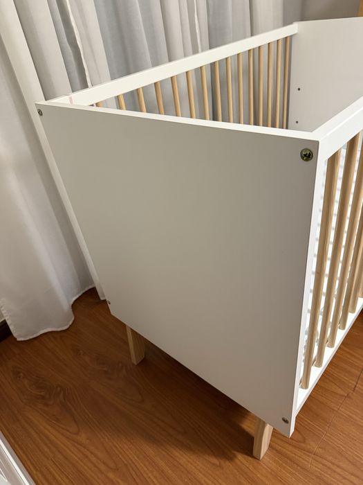 Cana berço zippy com colchão