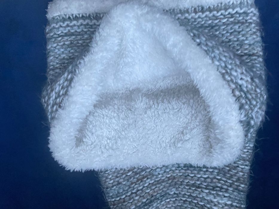 ZARA czapka i komin komplet dla dziewczynki obwód głowy ok 40 cm