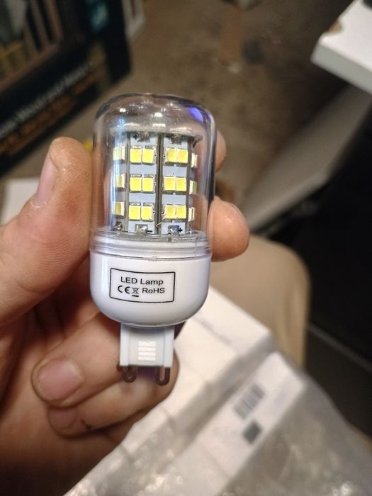 Żarówki LED g9. 10 sztuk