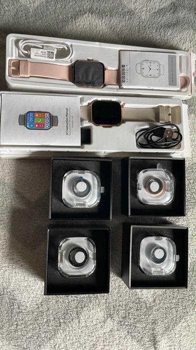Zestaw elektroniki smartwatch i smartring