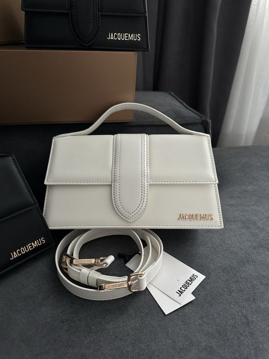 Сумка Jacquemus premium шкіра з гравіюваннями жакмюс