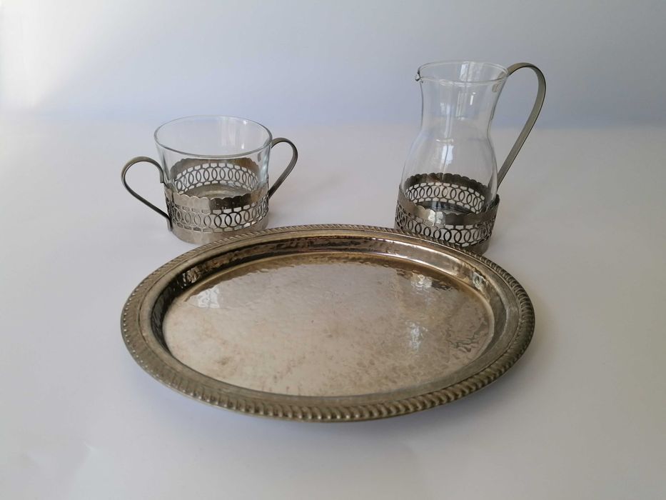 Conjunto de chá vintage Duralex