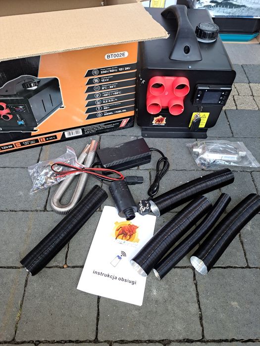 Webasto garażowe na ropę Bluetooth 12kw 110m2 12v 230v 24v wyprzedaż