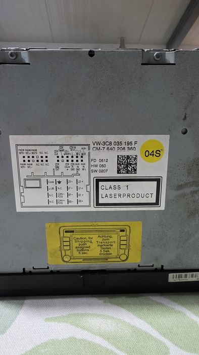 Rádio volkswagen