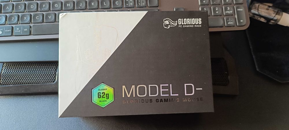 Rato Gaming Glorious Model D Preto (novo selado)