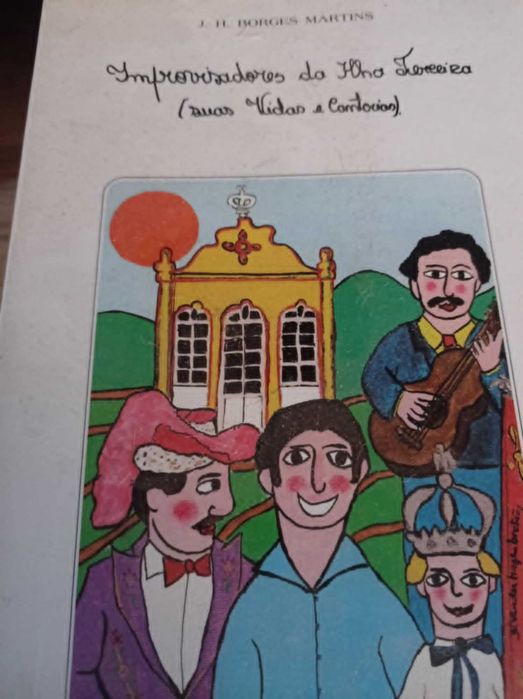 vendo livro improvisadores da ilha terceira