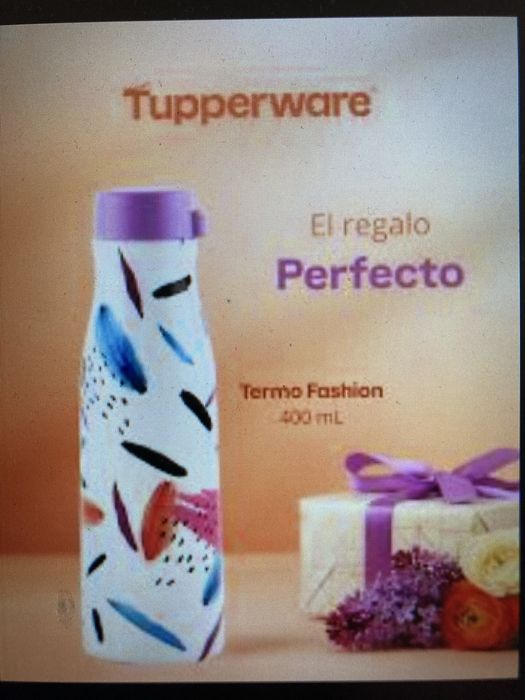 Tupperware Fashion Flask – Garrafa Térmica 550 ml (NOVA, NA CAIXA)