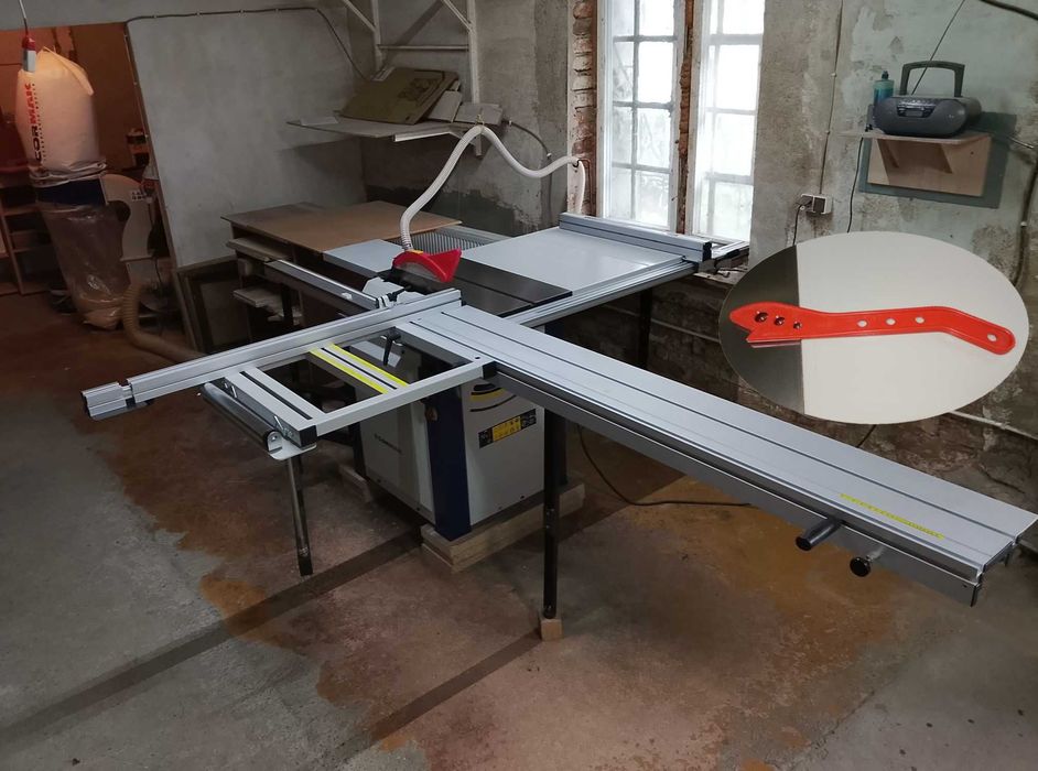 Piła formatowa z podcinakiem PS12E-2000, Rok produkcji 2024