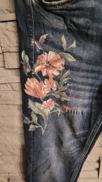 Spodnie jeans zara rozmiar 34