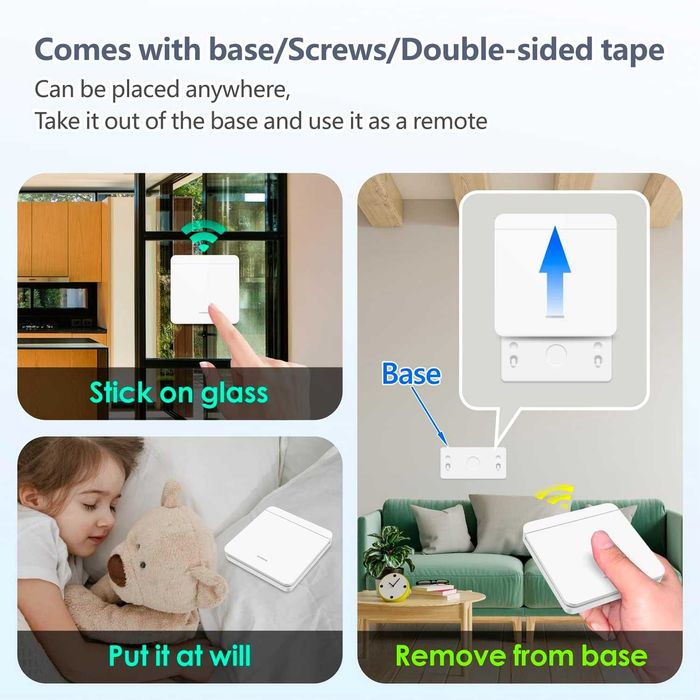 Bezprzewodowy przełącznik światła Tedeligo