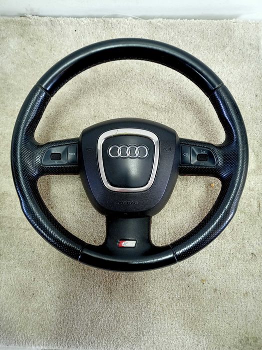 Audi A4 B7 A6 C6 FL lift kierownica s-line łopatki airbag multifunkcja