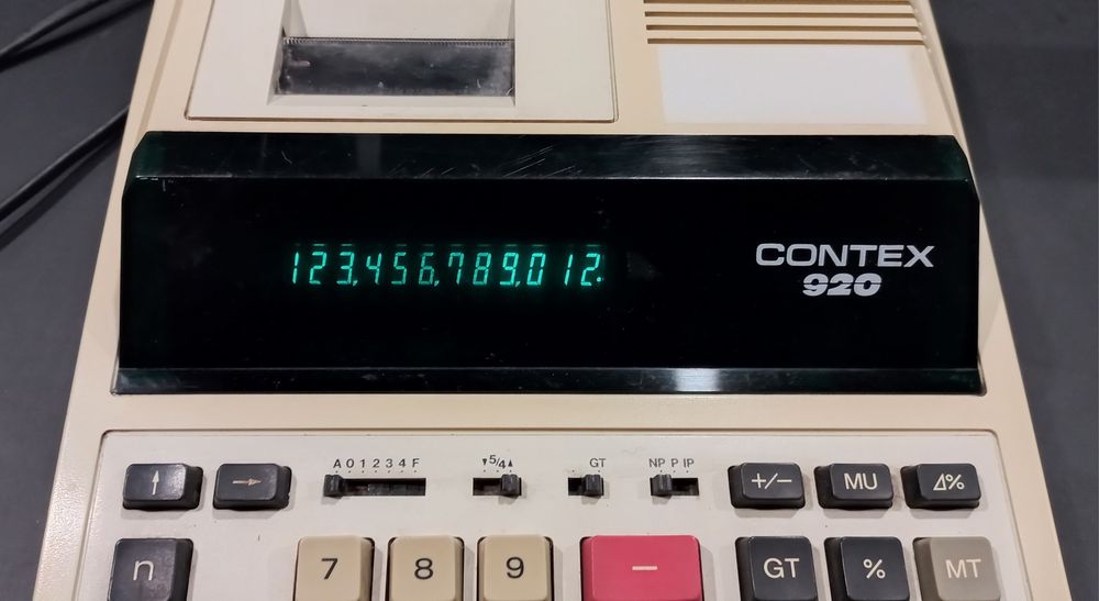 Calculadora de papel Contex