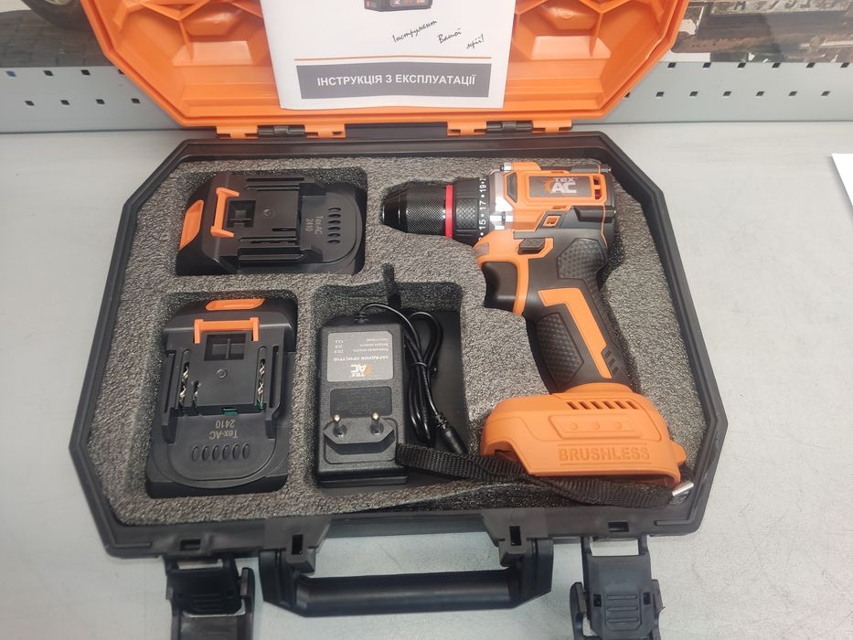 Шуруповерт Безщітковий акумуляторний шурупокрут Tex.AC TAOE-CD34