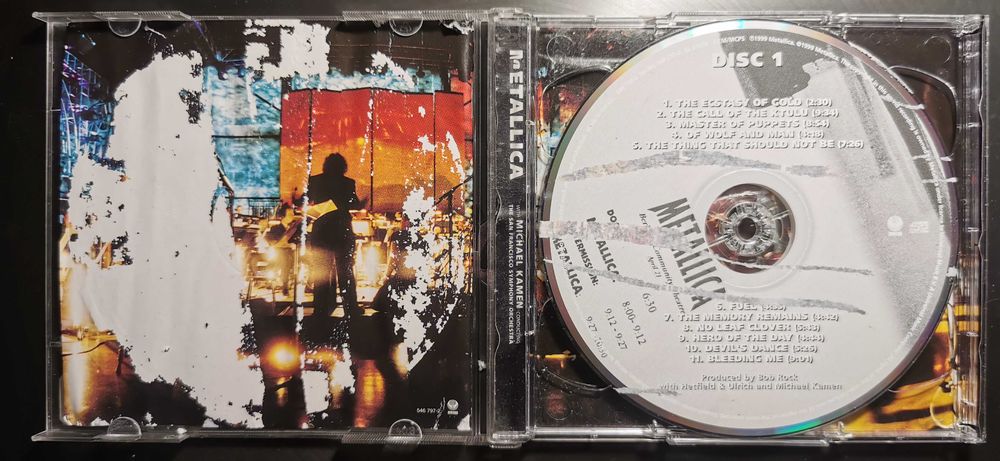 CD Metallica - S&M po zalaniu