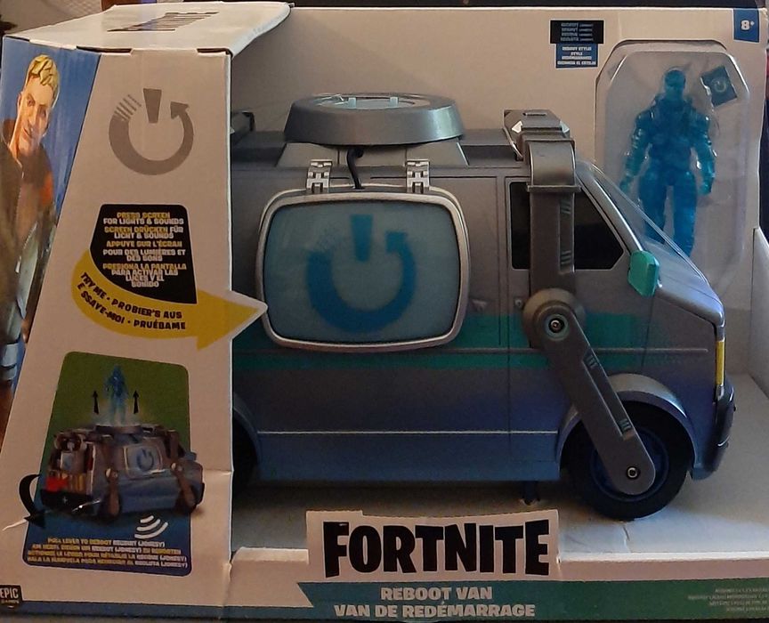 Veículo de Reboot da Fortnite com figuras.(artigo novo)