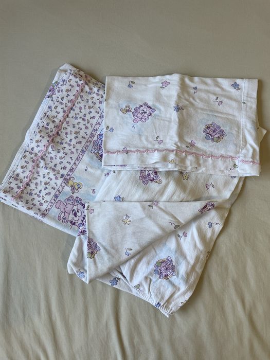 Conjunto de lençois de cama de solteiro