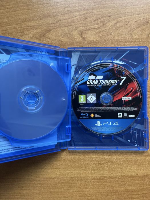 Диск Gran Turismo 7 на ps4\ps5
