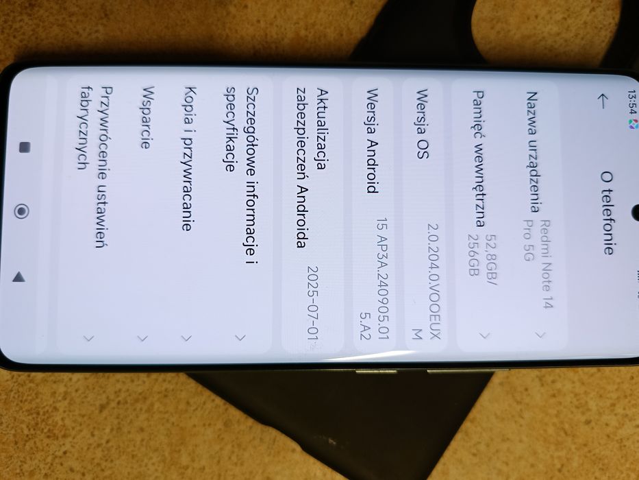 Redmi 14 note pro 5G Miętowy