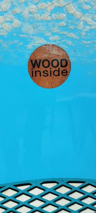 Prancha de Surf Tribord 6'8" Epoxy (Wood Inside) + Capa Acolchoada
