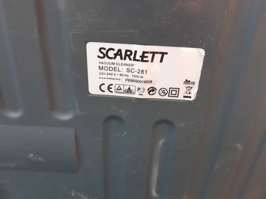 Пылесос без мешка SCARLETT SC-281,на запчасти или ремонт