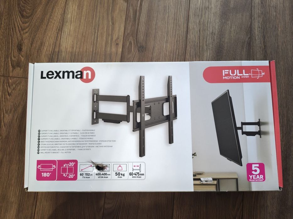 Uchwyt scienny do TV 32-60'' obc. Max 50kg Lexman