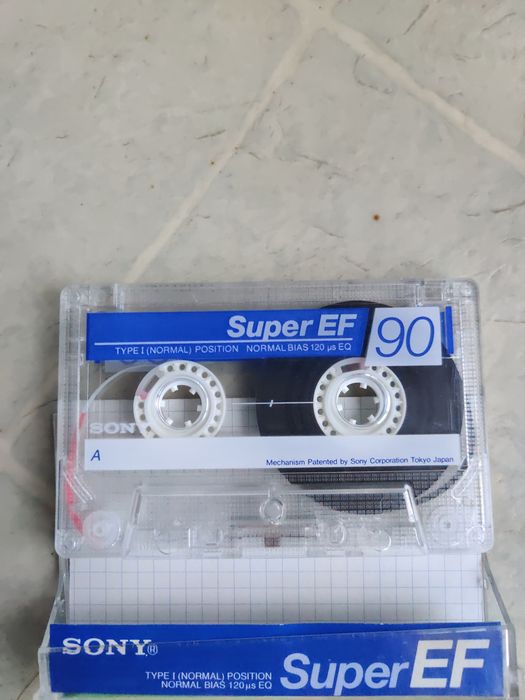 Аудиокассеты SONY Super EF90(Japan)