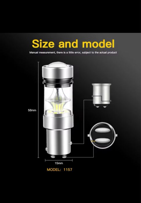 Luz led diurna/mínimos peugeot