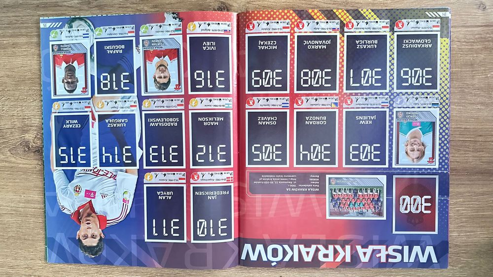T-Mobile Ekstraklasa 2013 album do wyklejania PANINI [naklejek 93/340]