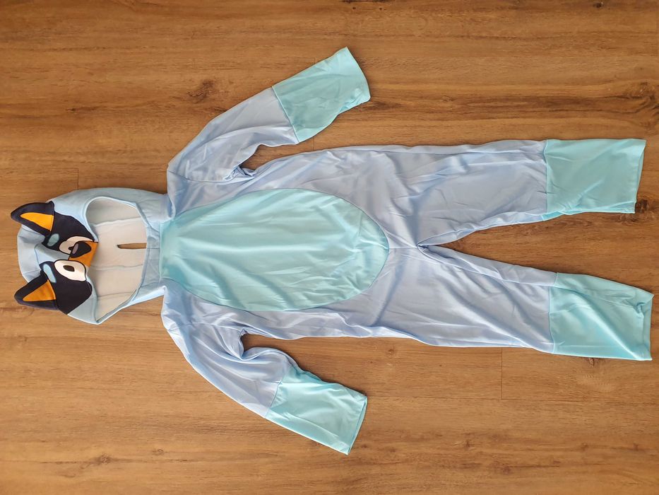 Strój Karnawałowy Przebranie na bal Kostium 90-110 kostium BLUE