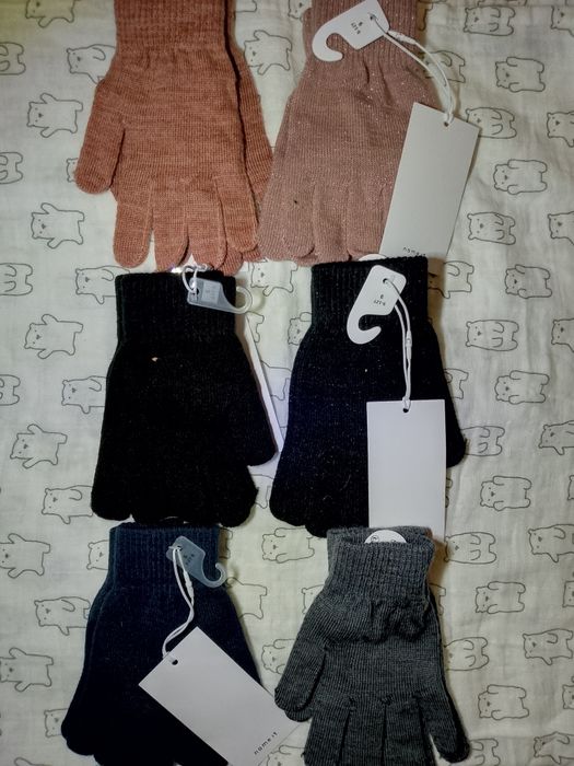 Рукавички дитячі Name it 1-3 роки 5-7 років 7-9 років 9-12 років