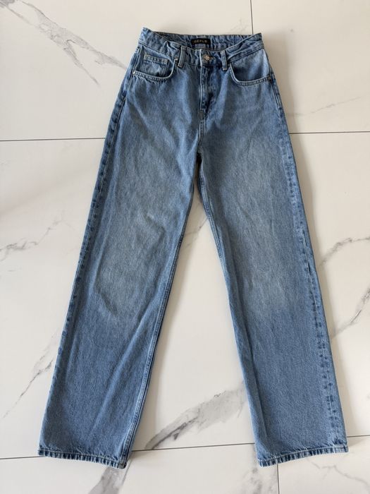 Широкі джинси з високою талією Gepur