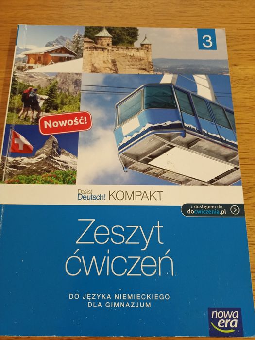 Zeszyt ćwiczeń z języka niemieckiego wydawnictwo Nowa Era