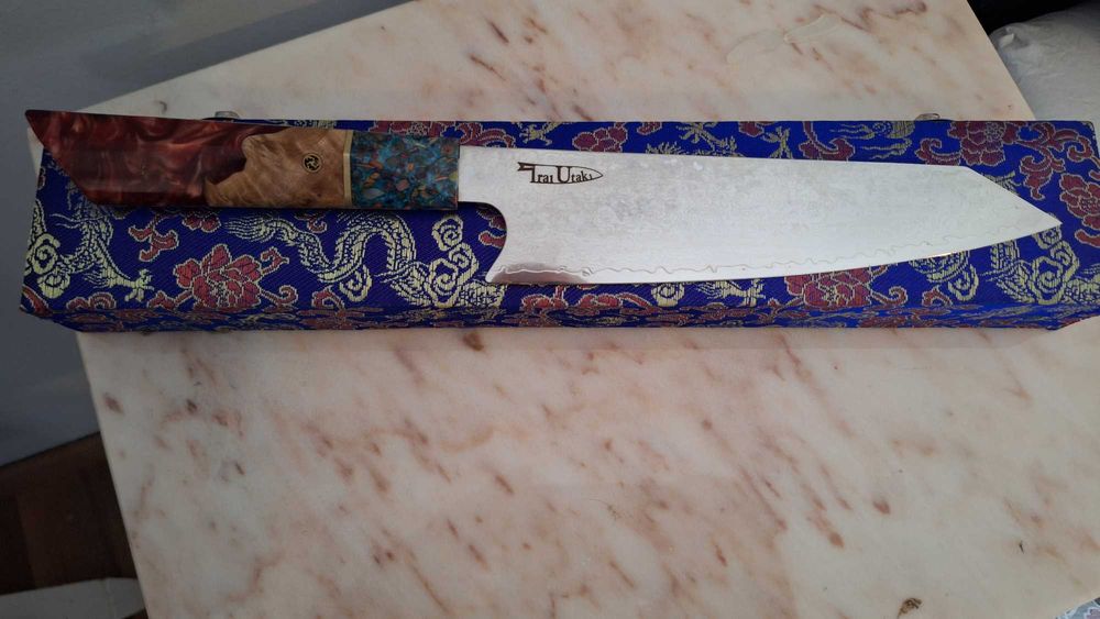 Faca Chef Utaki Japonesa (Kiritsuke)