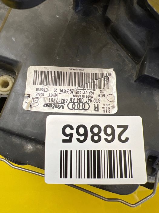lampa prawa audi a5 8t 07-11 xenon 8t0941004ak