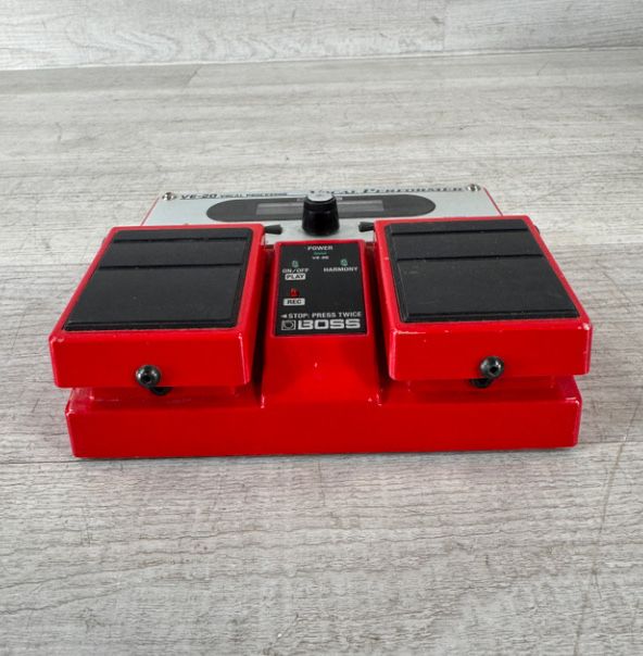 BOSS VE-20 Vocal Performer + Fonte de Alimentação