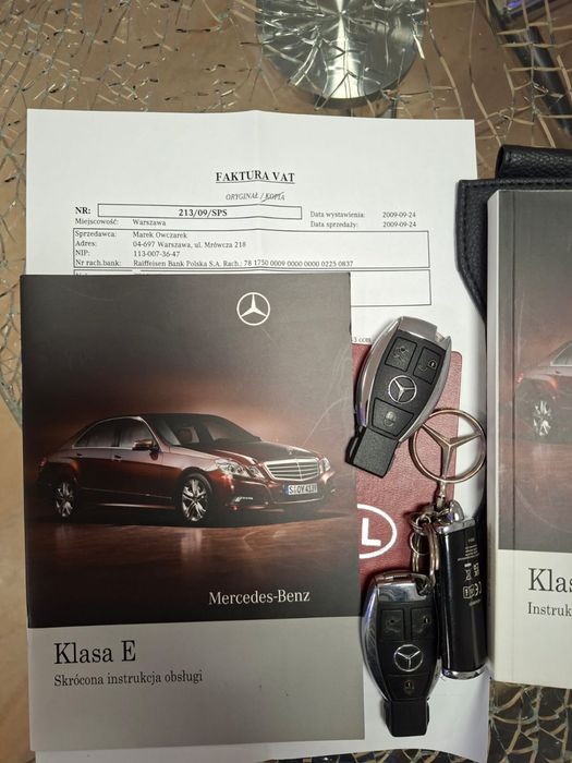 Mercedes E250 2008 rok