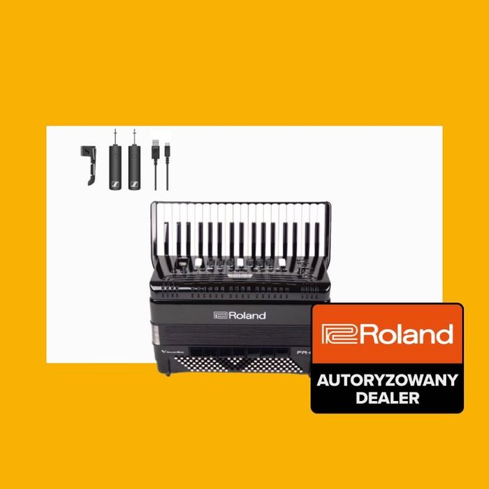 Roland akordeon FR4X + SENNHEISER XSW-D - FR-4X